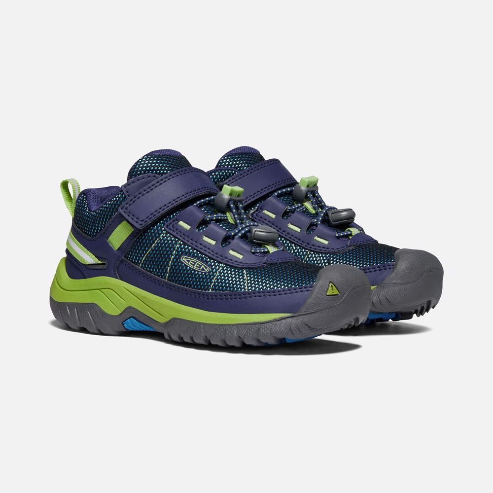 Keen Spor Ayakkabı Çocuk Lacivert/Yeşil - Targhee Sport Vent Shoes - Türkiye DAKY38076